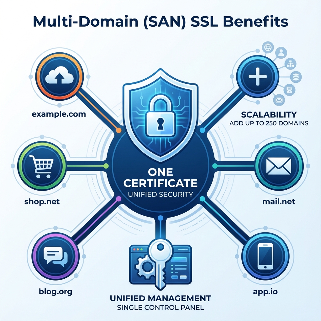 Multi-Domain SSL Security Benefits